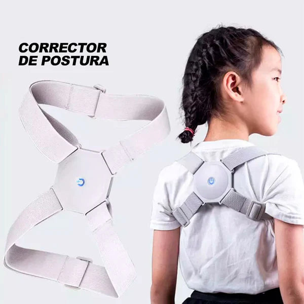 CORRECTOR DE POSTURA CON SENSOR INTELIGENTE (NIÑOS Y ADULTOS)